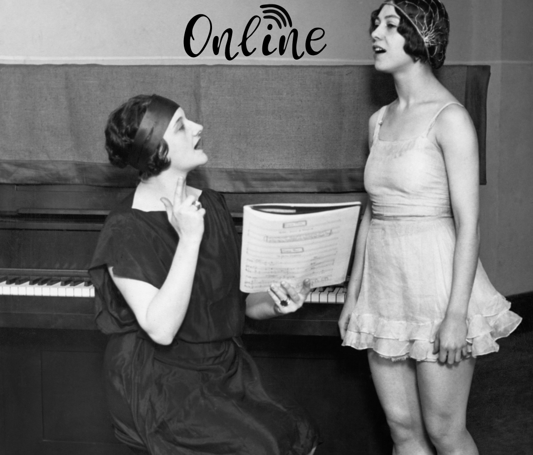 Online-Gesangsunterricht